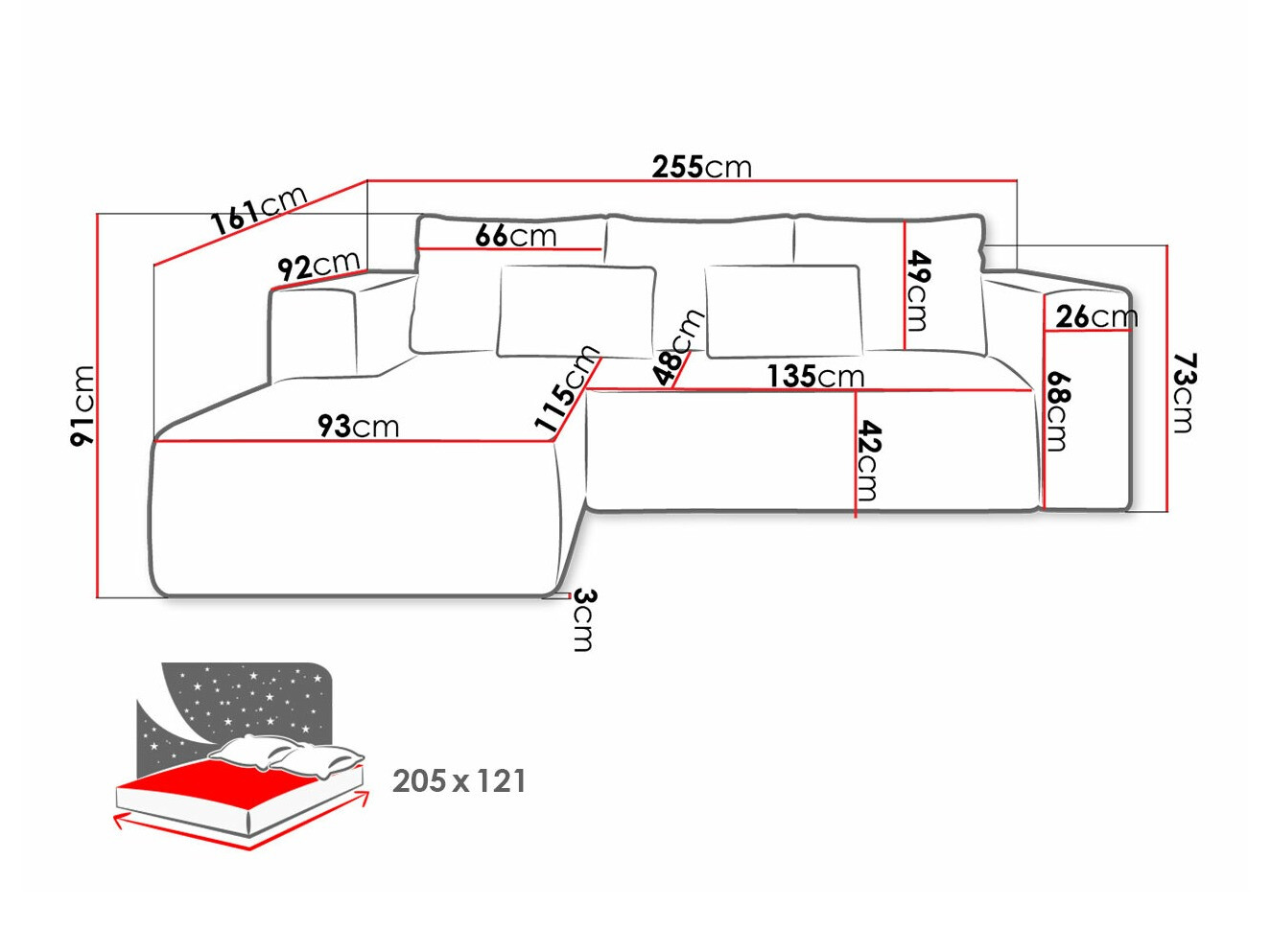 Kutna garnitura Arvada 116 (Poso 27)