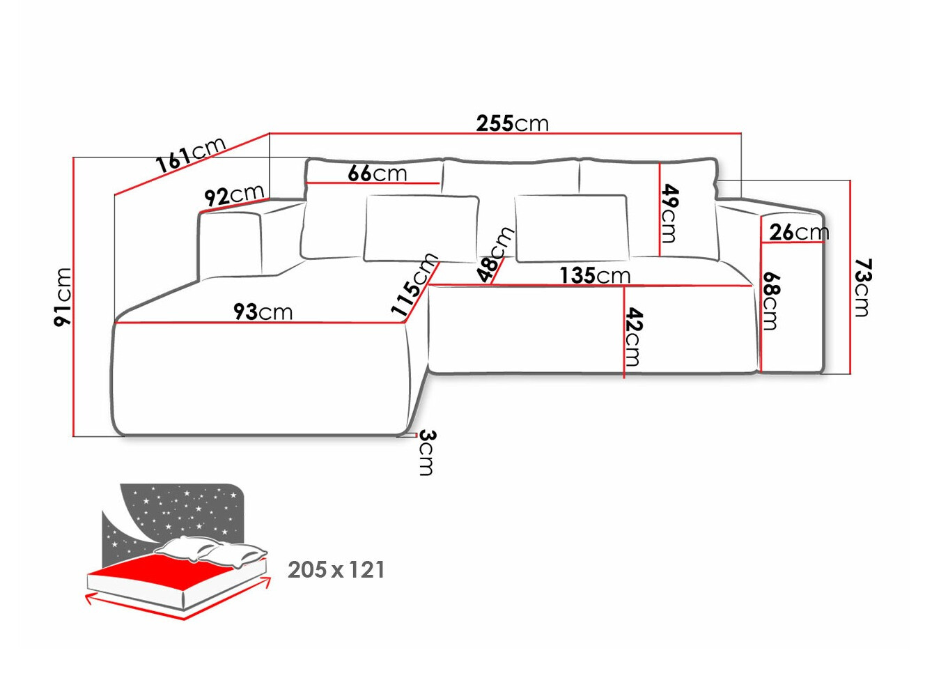 Kutna garnitura Arvada 116 (Poso 27)