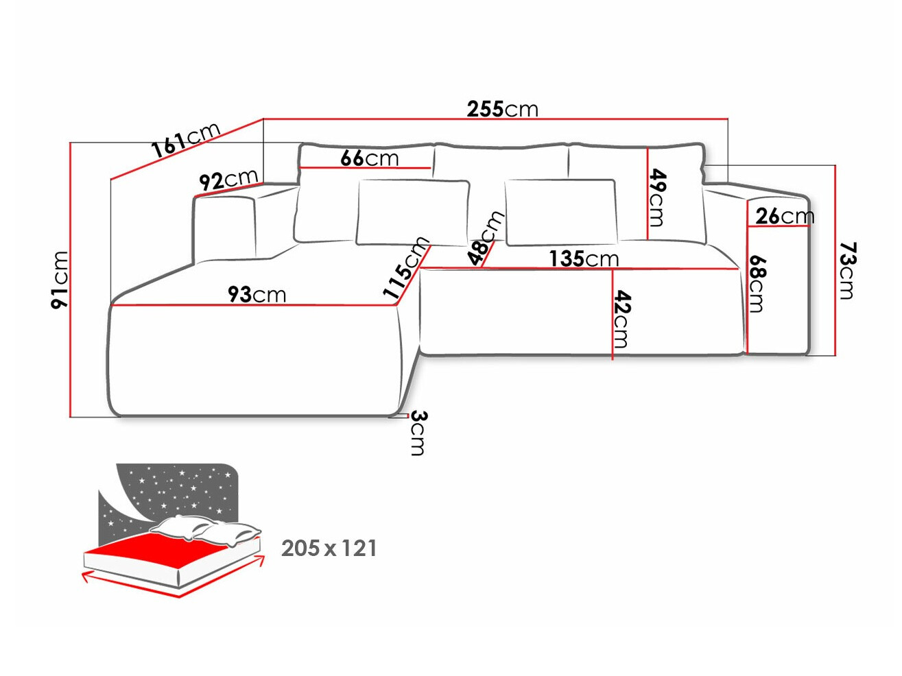 Kutna garnitura Arvada 116 (Poso 34)