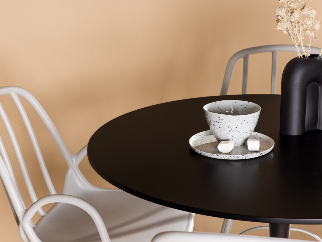 Blagovaonski set Dallas 4165 (Svijetlo siva)