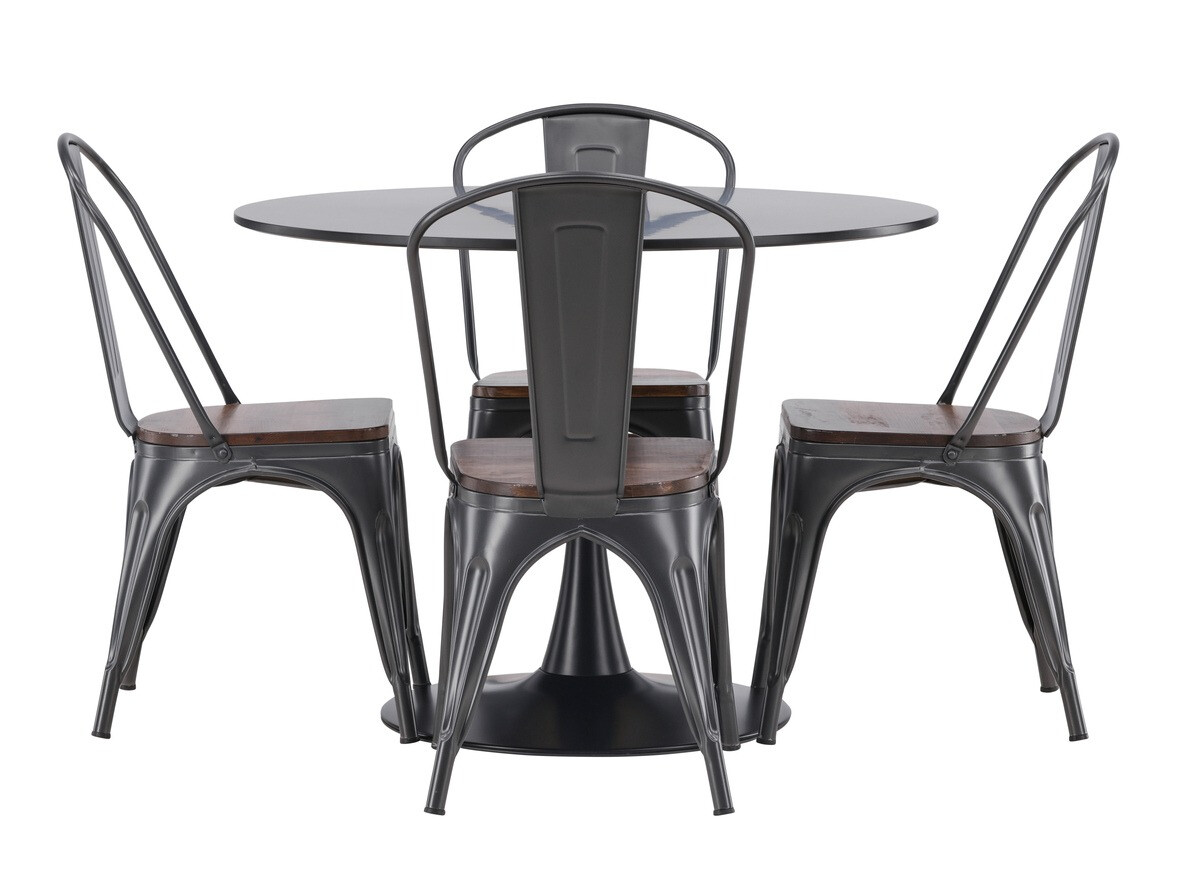 Blagovaonski set Dallas 4170 (Crna + Smeđa)