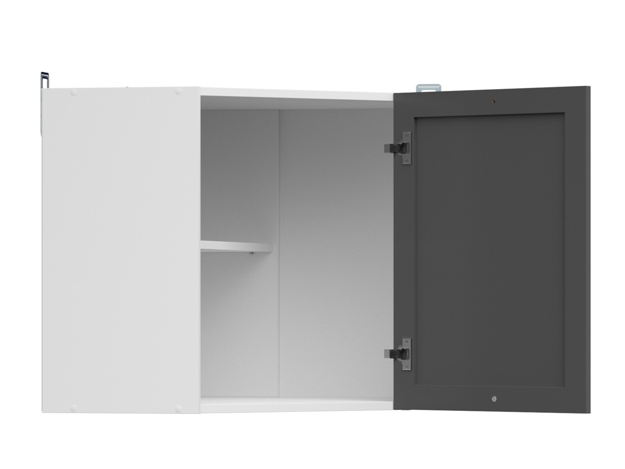 Modularan zidni kutni ormarić Classic Grey 106