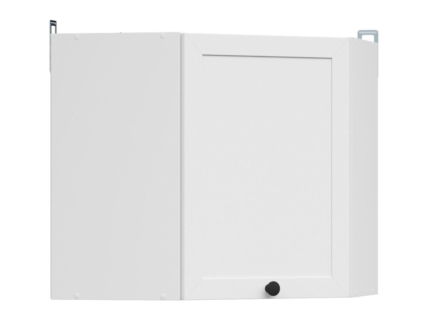 Modularan zidni kutni ormarić Classic White 106