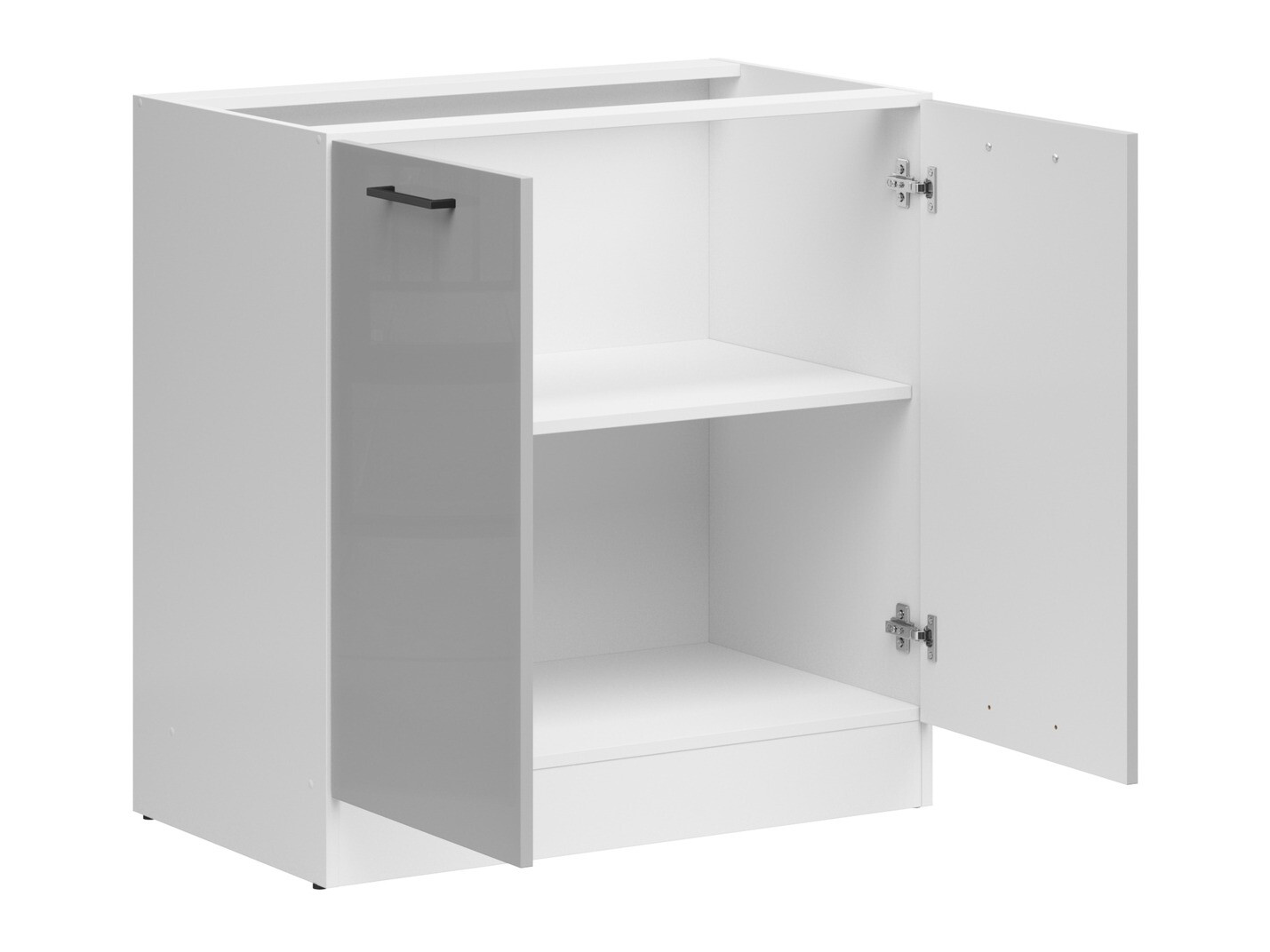 Modularni ormarić s vratima Line Grey 108