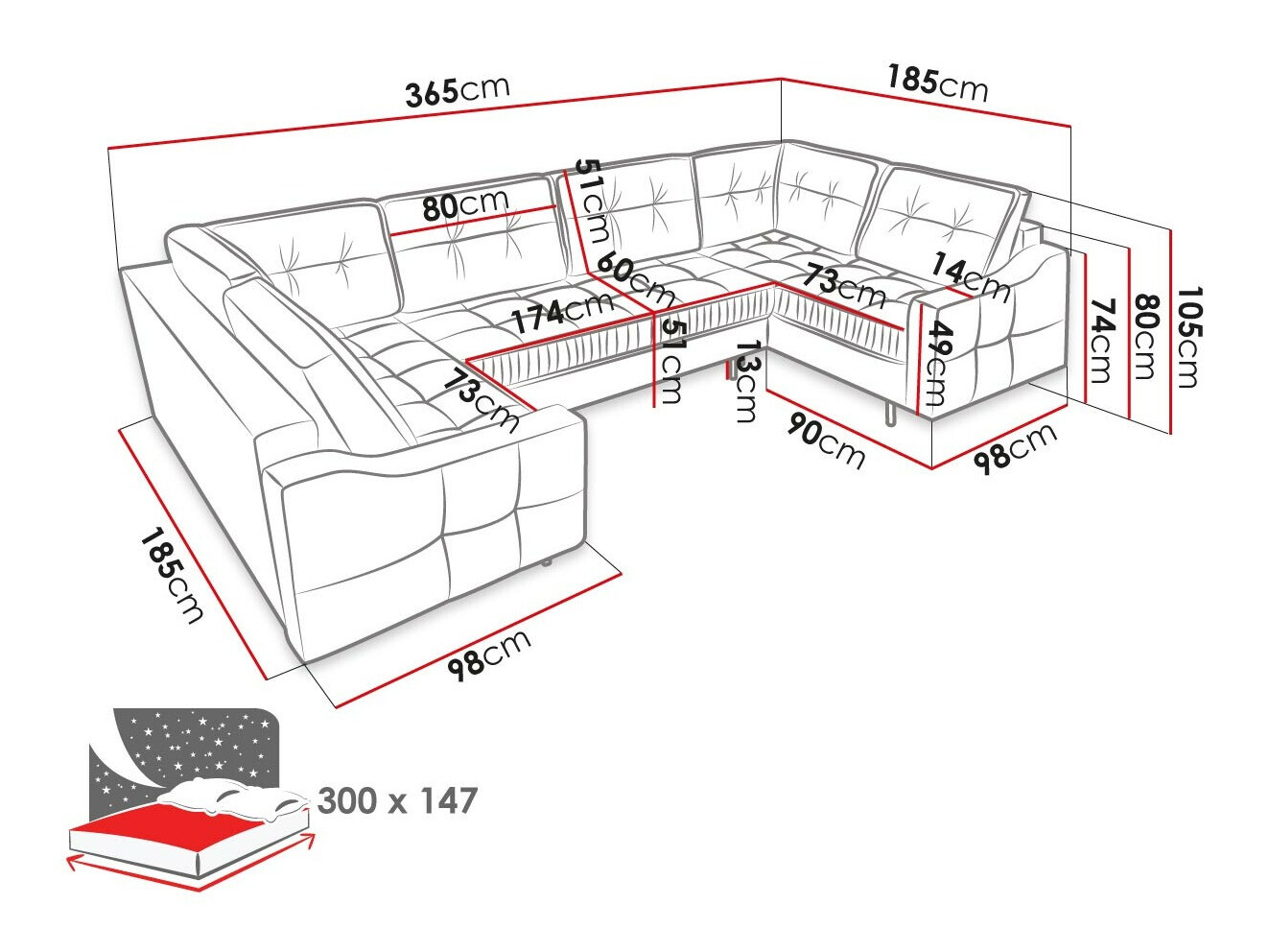 Kutna garnitura Kingsport 114 (Kronos 19)