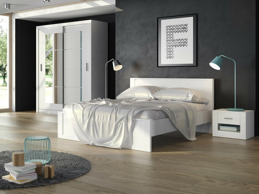 Noćni ormarić Cirdelu 107 (Bijela)