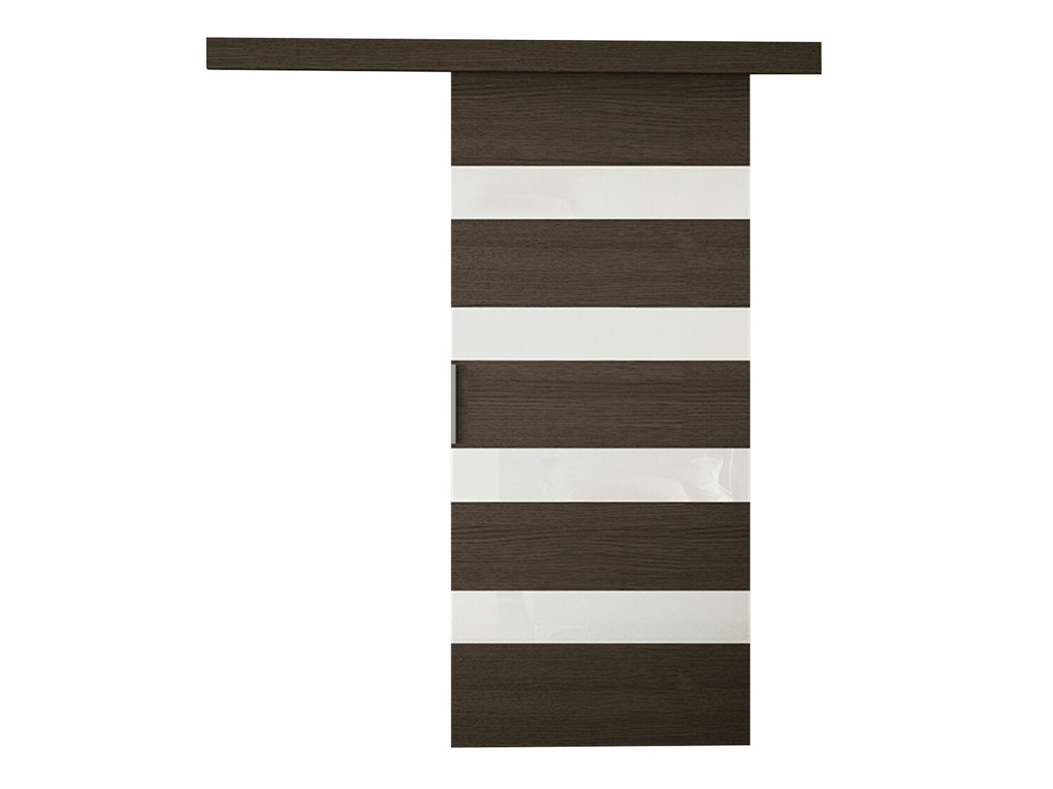 Klizna vrata Closico 173 (Smeđa + Bijela)