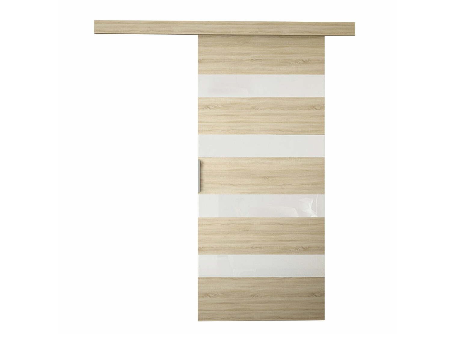 Klizna vrata Closico 174 (Sonoma hrast + Bijela)