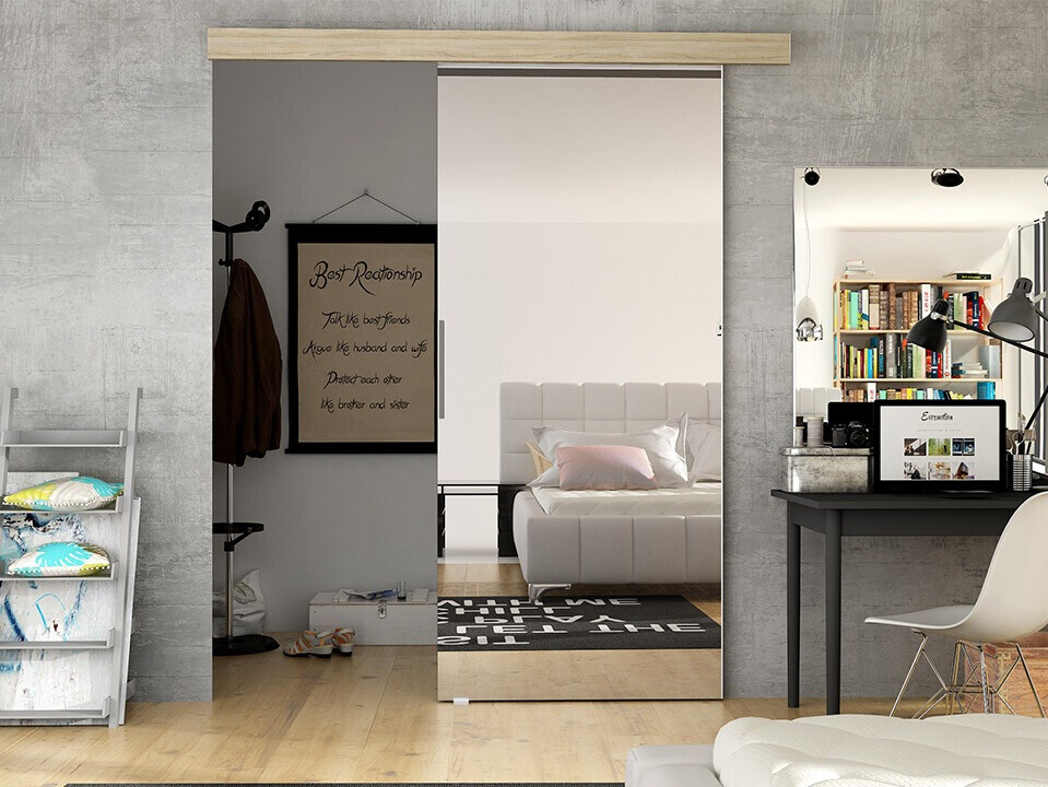 Klizna vrata Closico Materia II (Sonoma hrast)