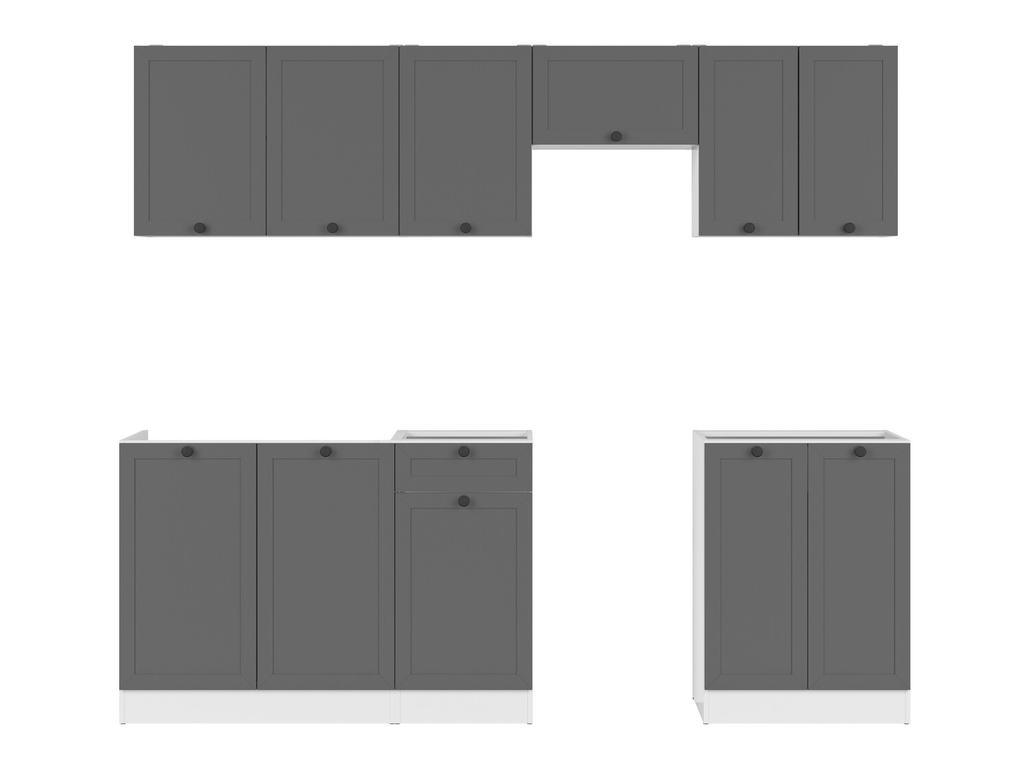 Modularan kuhinjski set Classic Grey 119