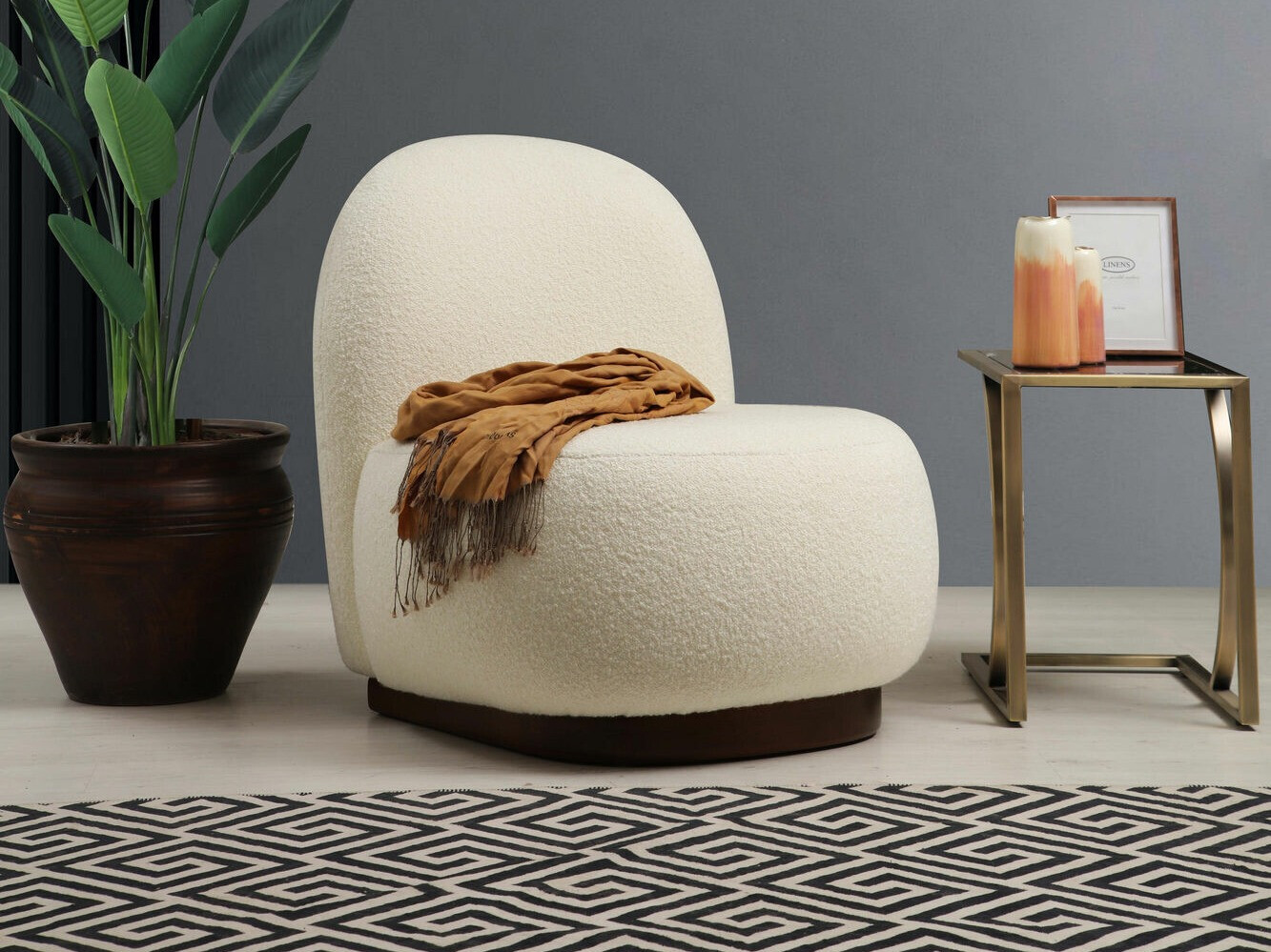 Fotelja Altadena 120 (Krem)