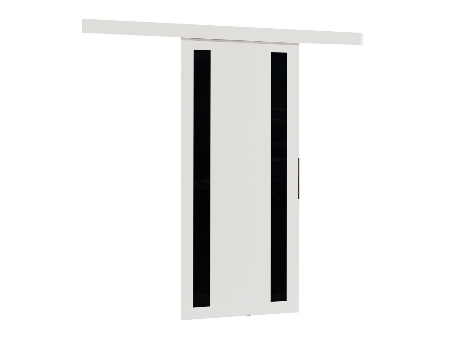 Klizna vrata Dover 120 (Bijela + Crna)