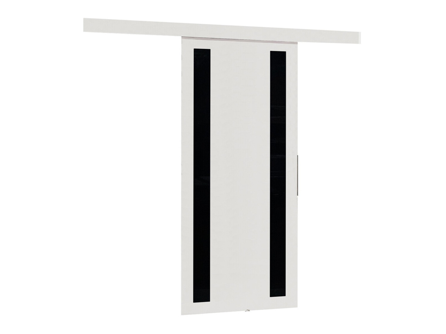 Klizna vrata Dover 121 (Bijela + Crna)