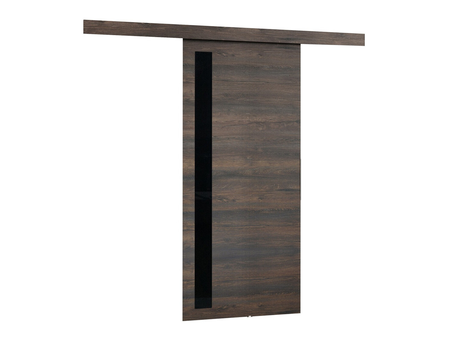 Klizna vrata Dover 123 (Tamni jasen + Crna)