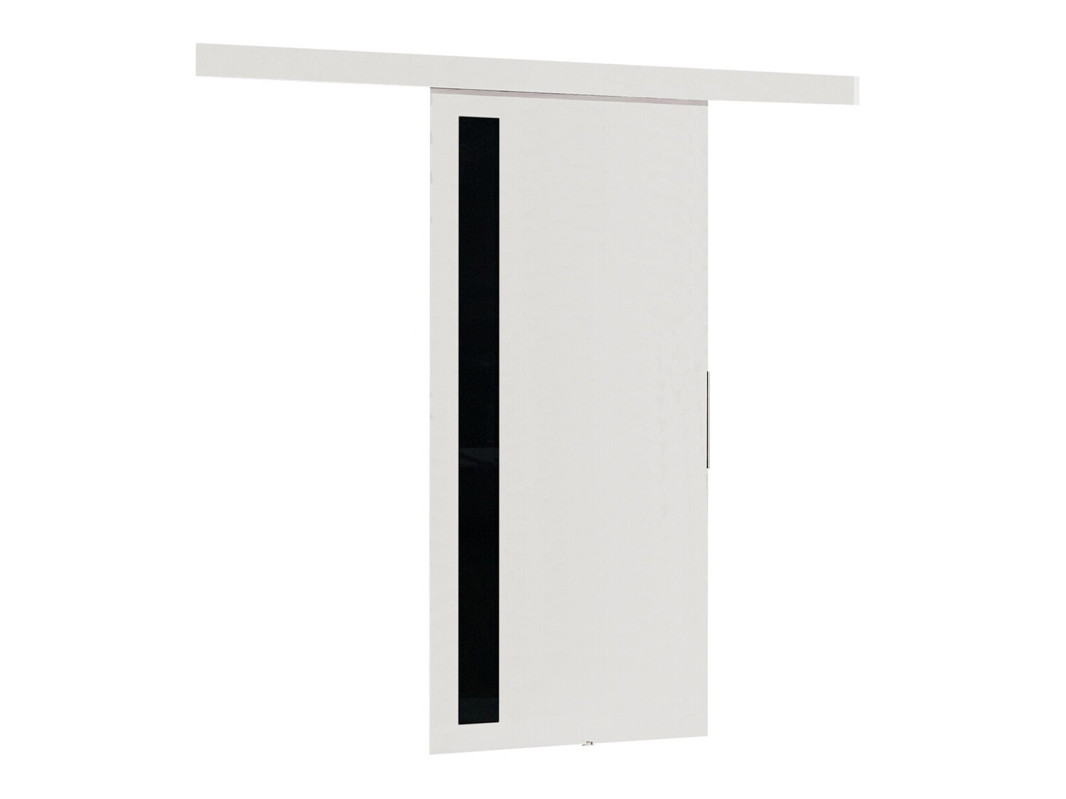 Klizna vrata Dover 126 (Bijela + Crna)