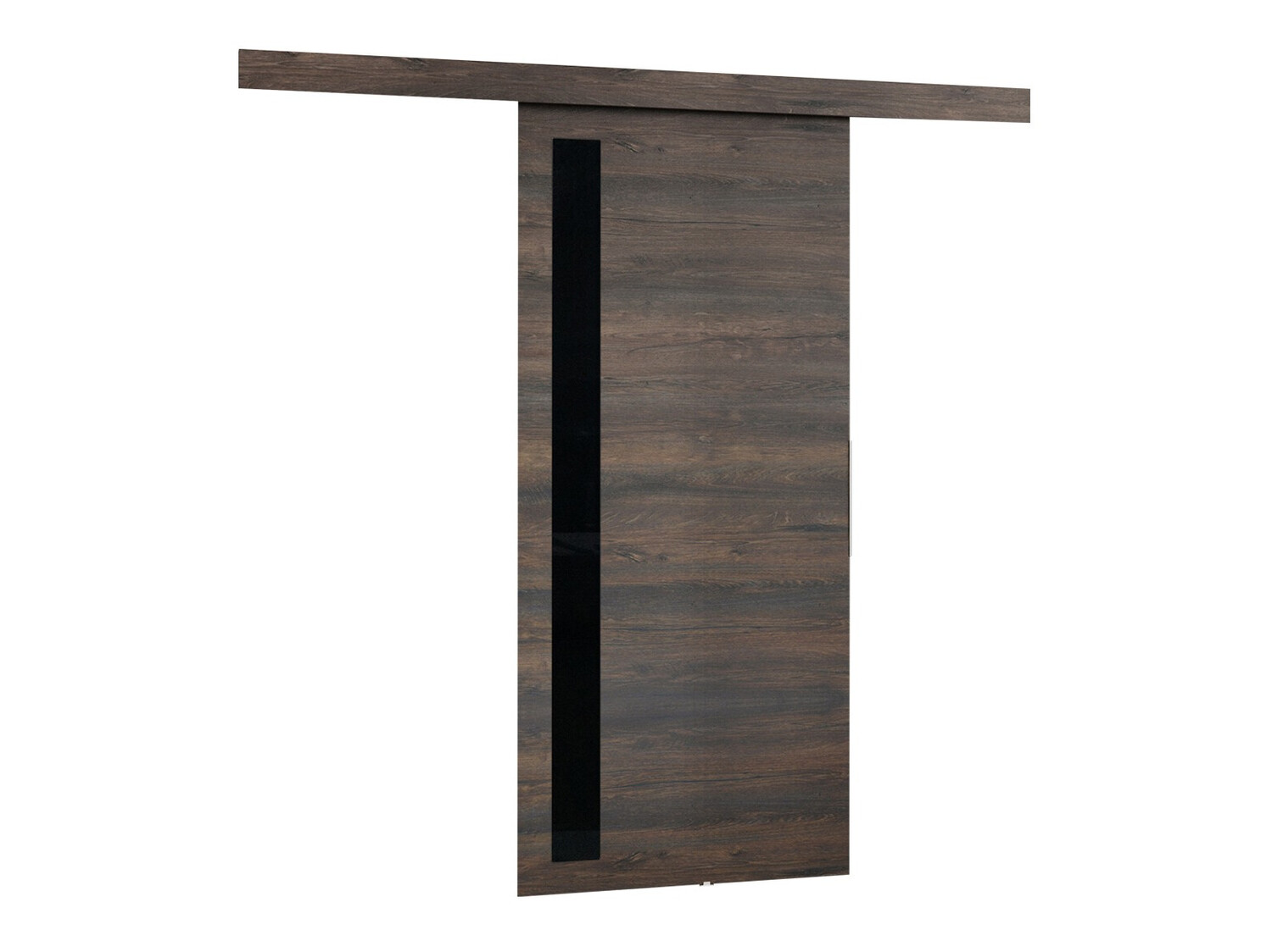 Klizna vrata Dover 126 (Tamni jasen + Crna)