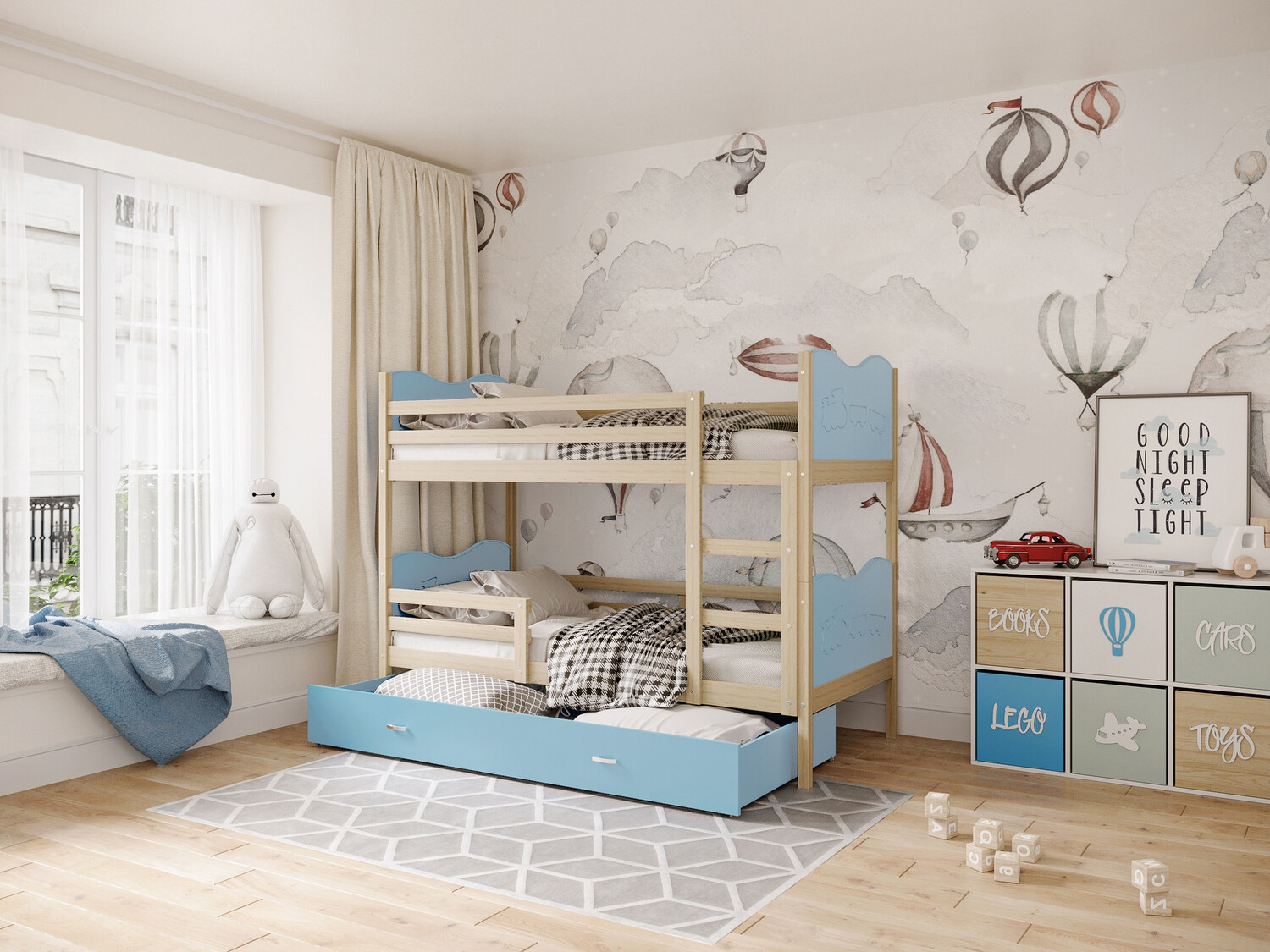 Krevet na kat Aurora 111 (Bor)