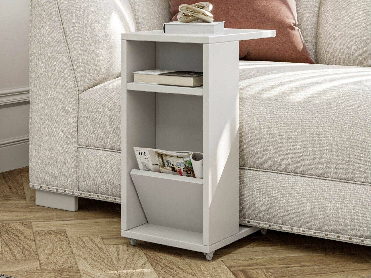 Pomoćni stolić Kailua 107 (Bijela)