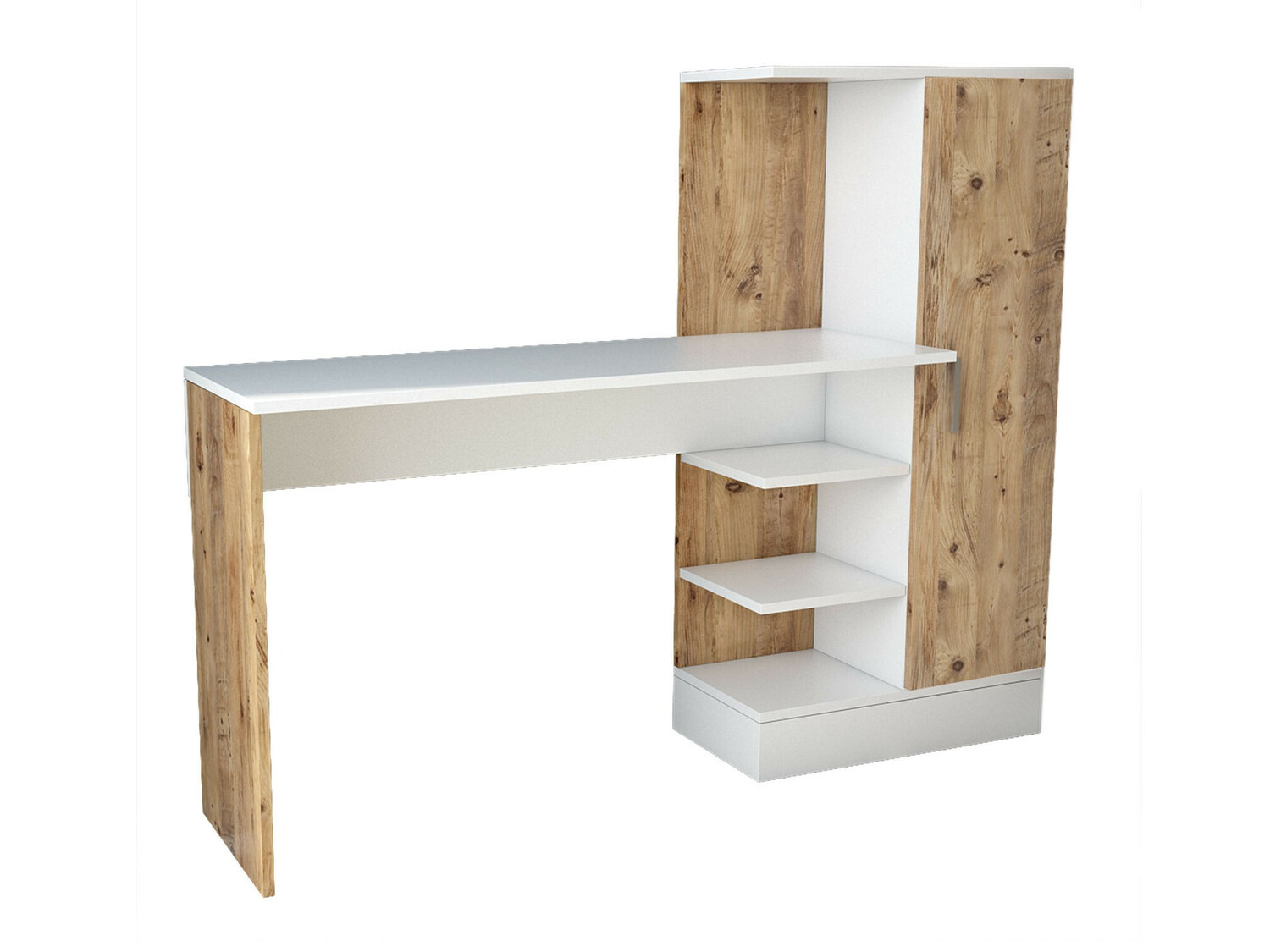 Uredski stol Kailua 109 (Bor + Bijela)