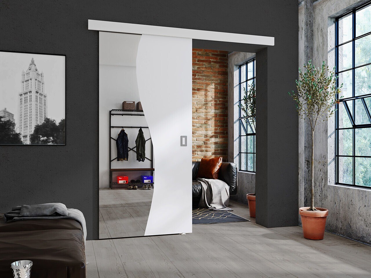 Klizna vrata Dover 150 (Bijela)