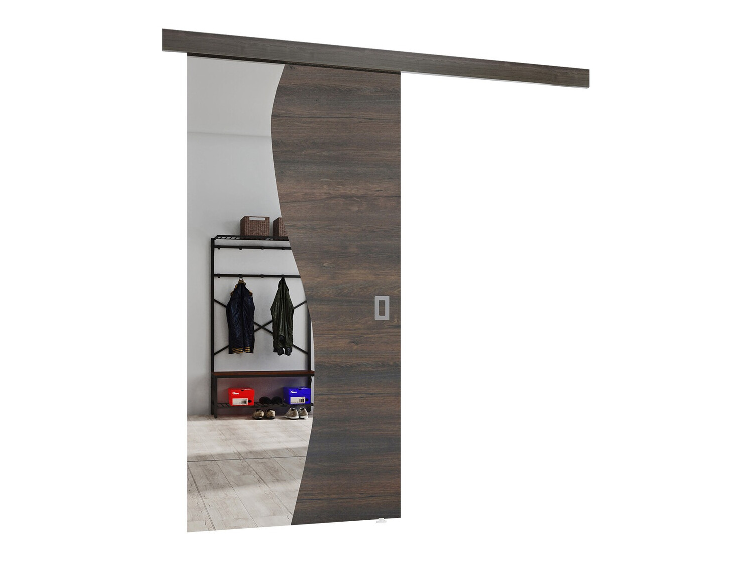 Klizna vrata Dover 150 (Tamni jasen)