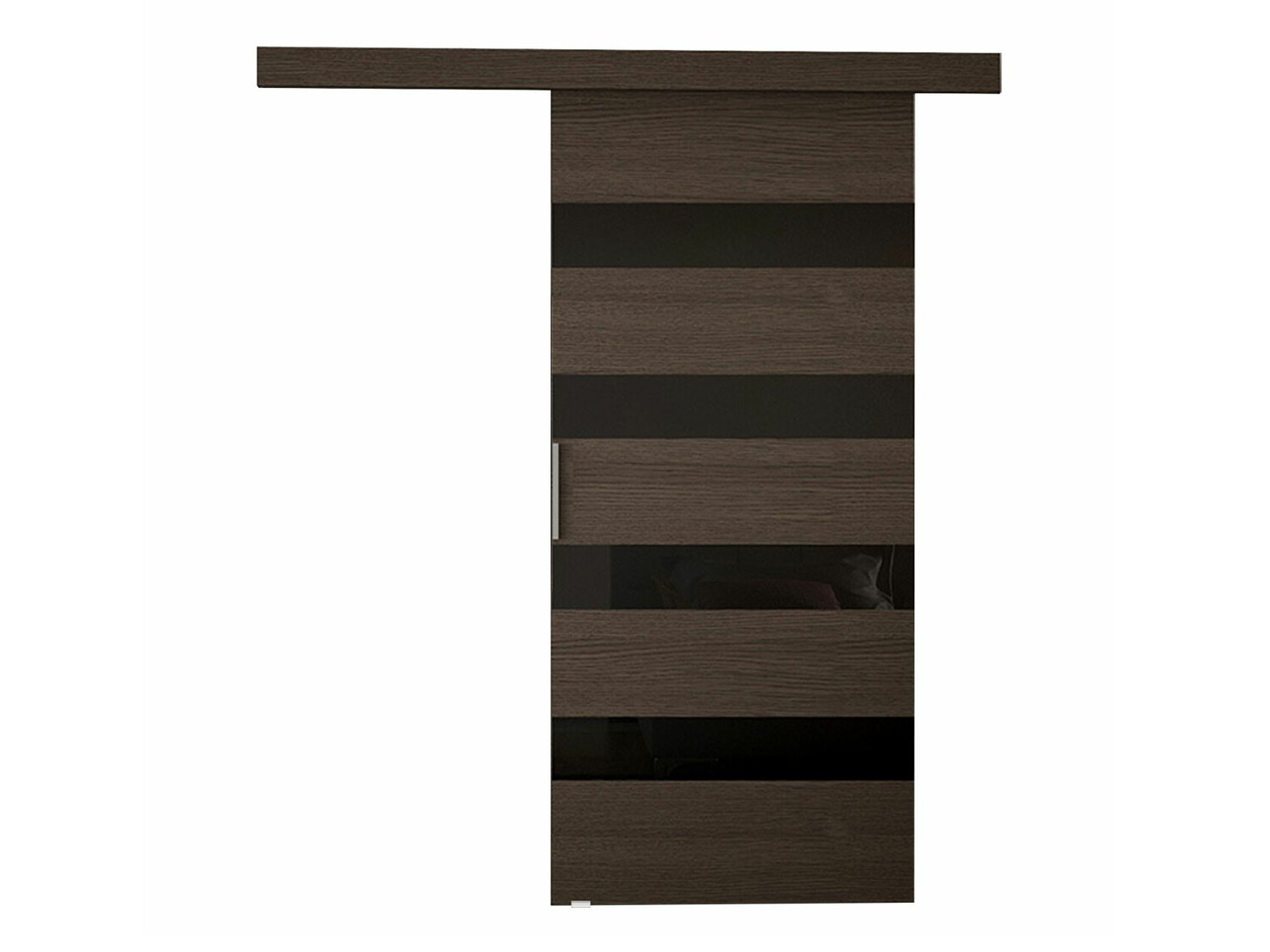 Klizna vrata Closico 179 (Smeđa + Crna)