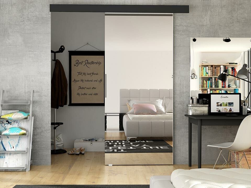 Klizna vrata Closico 182 (Crna)