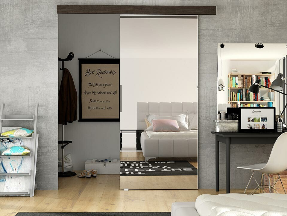 Klizna vrata Closico 182 (Smeđa)