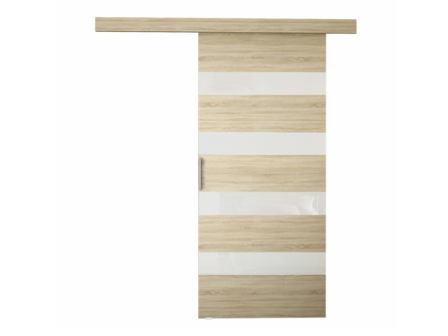 Klizna vrata Closico Fundus V (Sonoma hrast + Bijela)