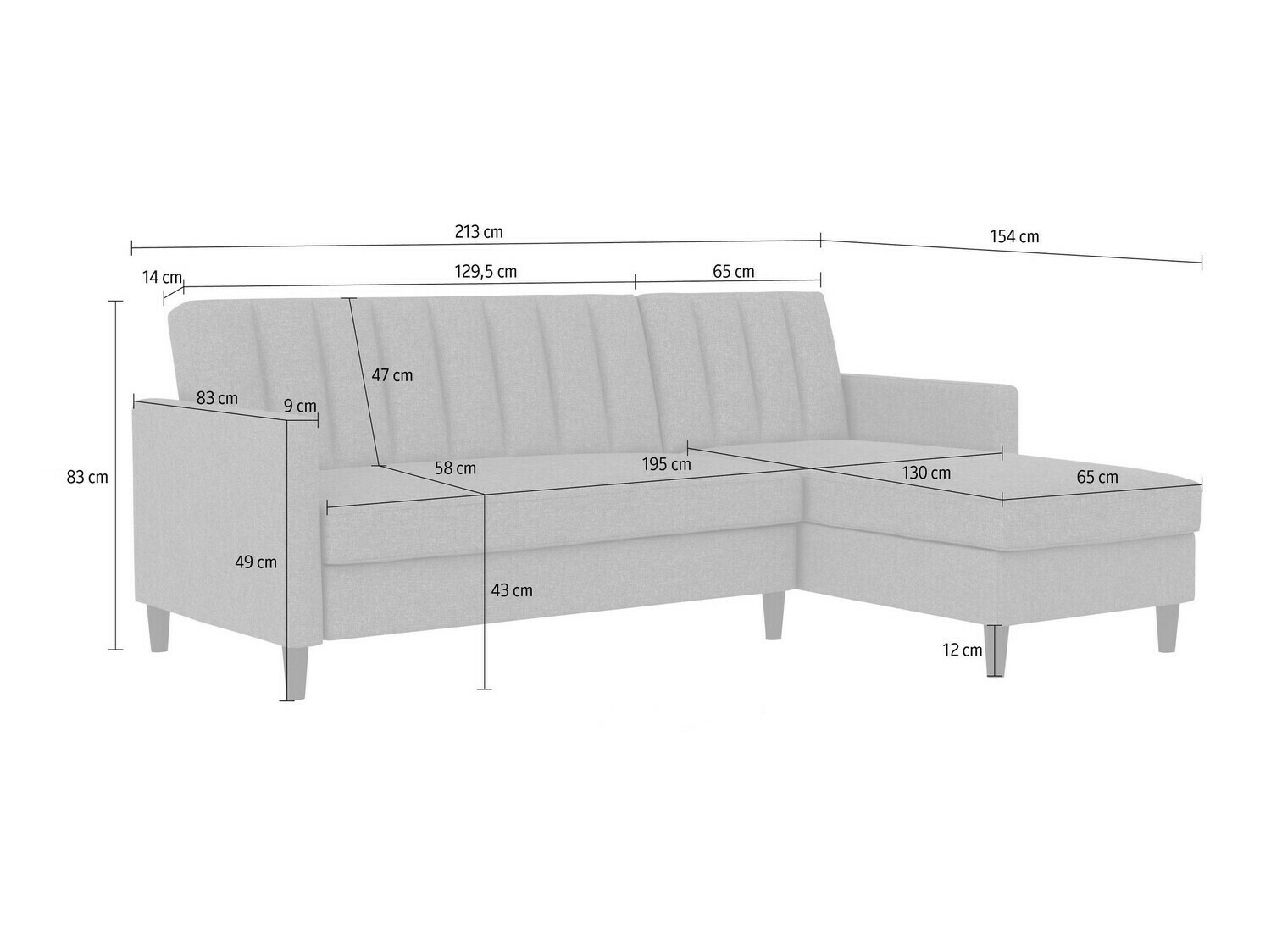 Kutna garnitura Tulsa 583 (Taupe)