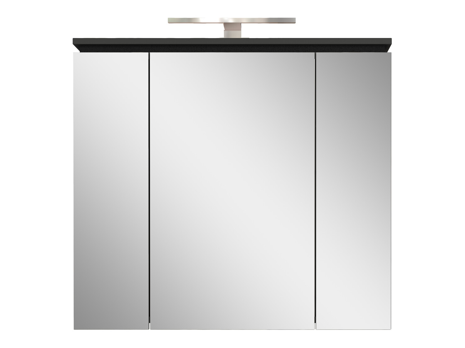 Kupaonski ormarić s ogledalom Larsalu 104 (Grafit)