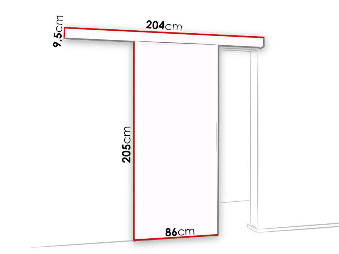 Klizna vrata Dover 180