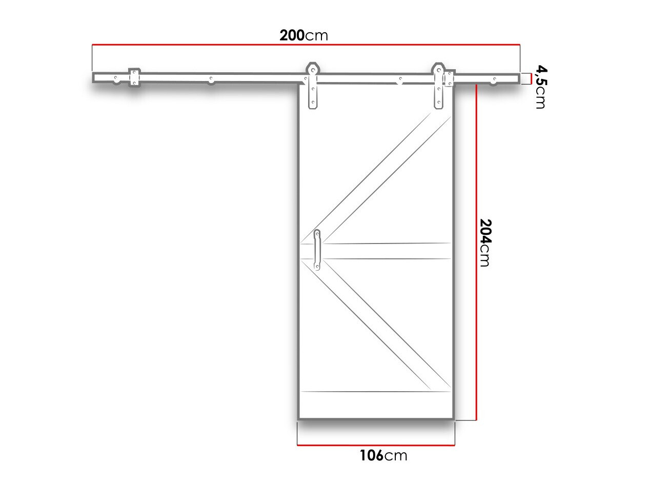 Klizna vrata Dover 197