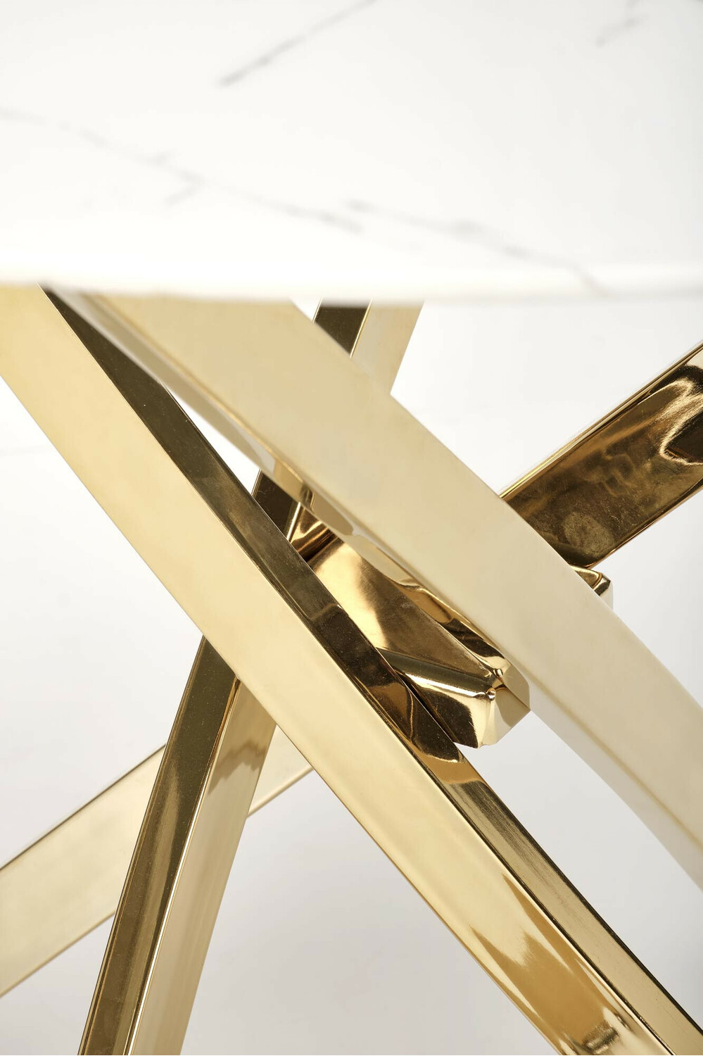 Stol Houston 1538 (Zlatna + Bijeli mramor)