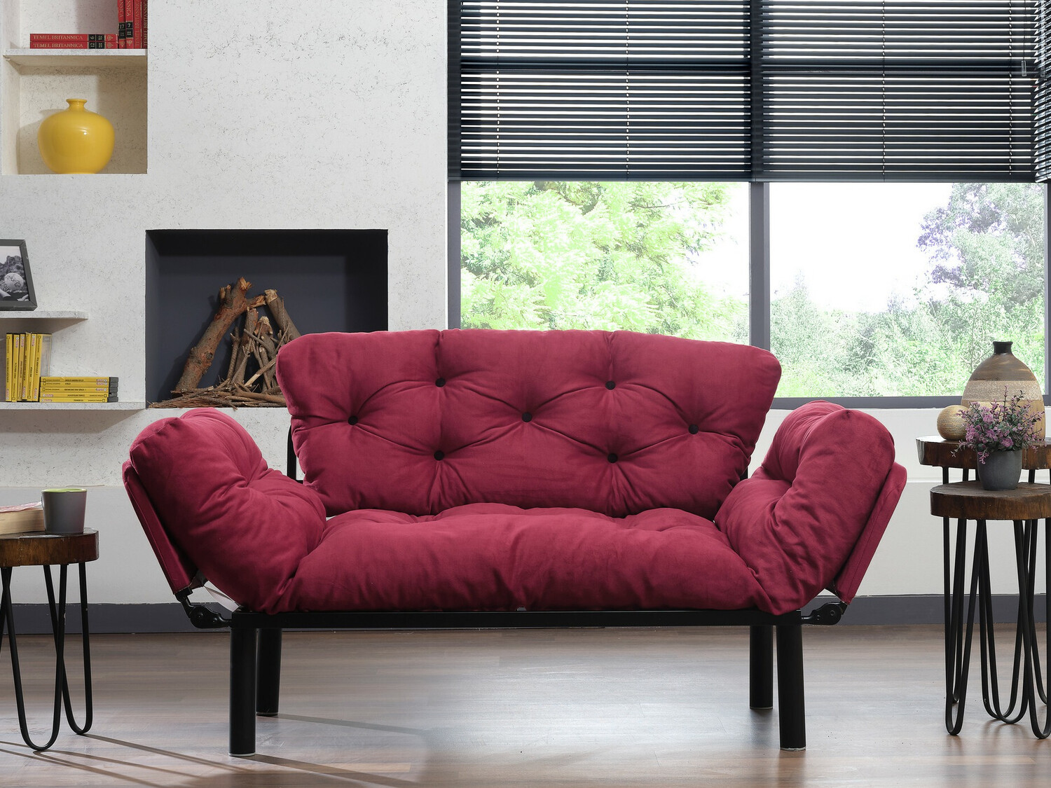 Kauč Altadena 130 (Bordo)