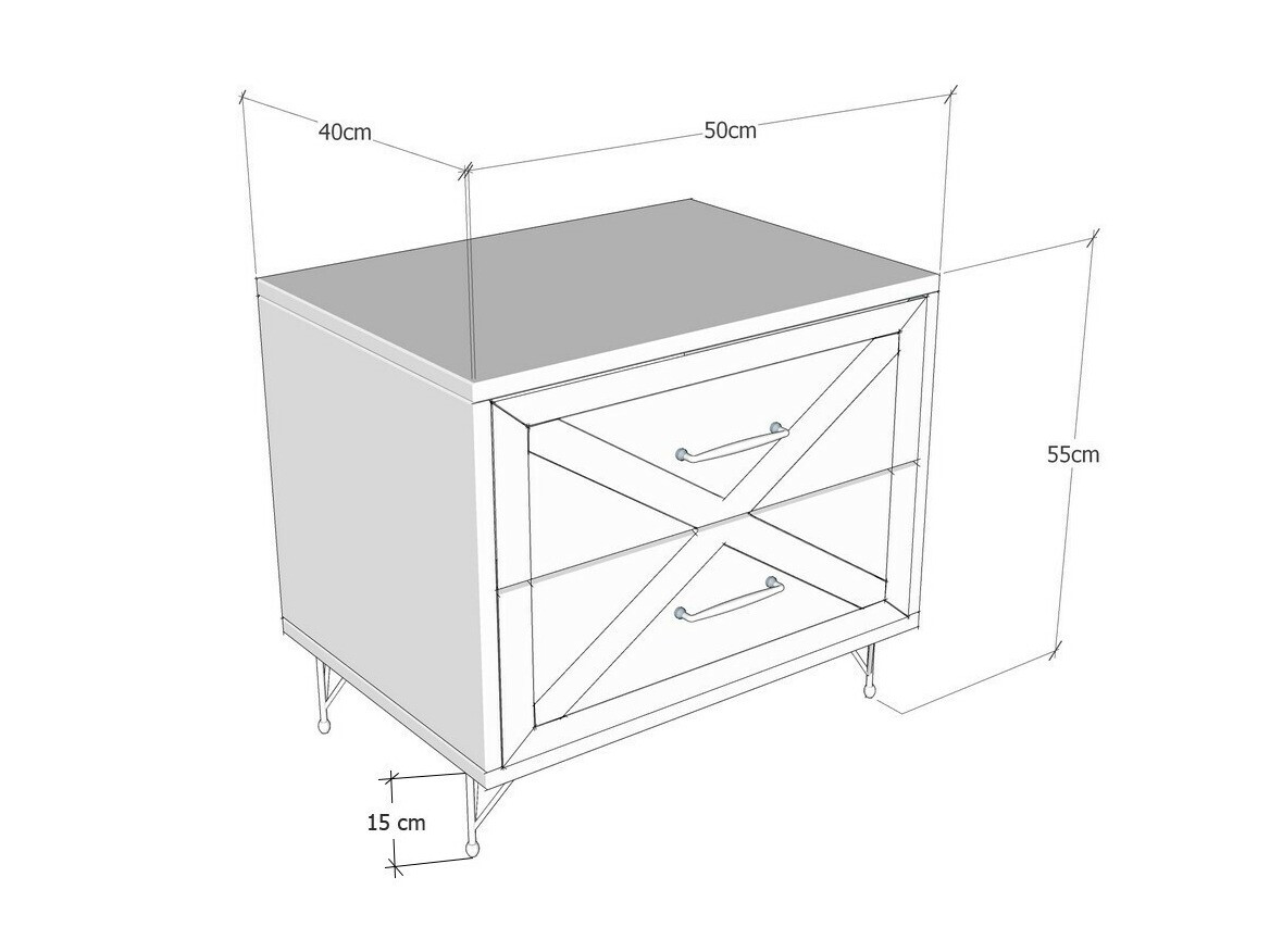 Noćni ormarić Kailua 178