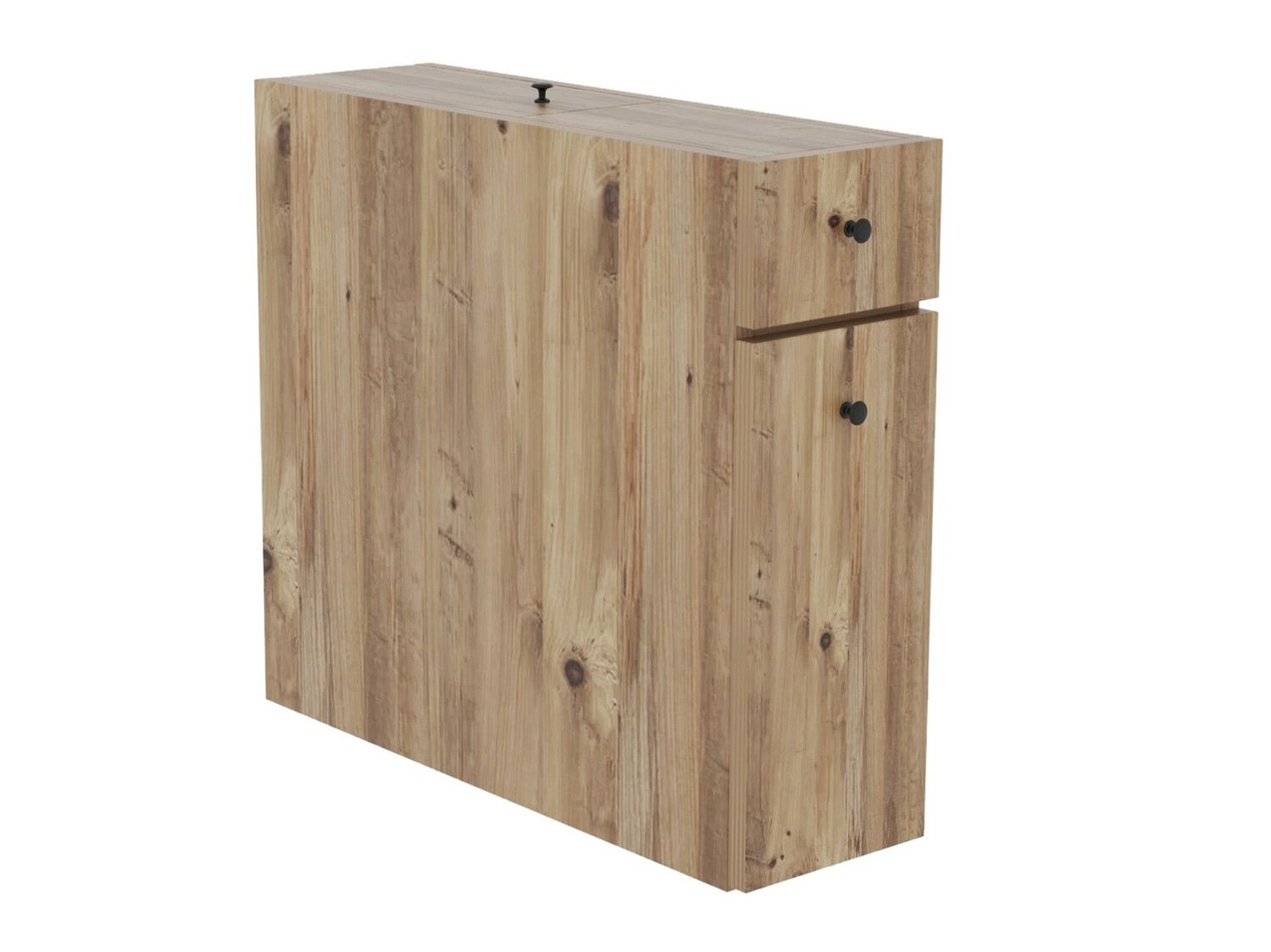 Samostojeći kupaonski ormarić Kailua 183 (Hrast)