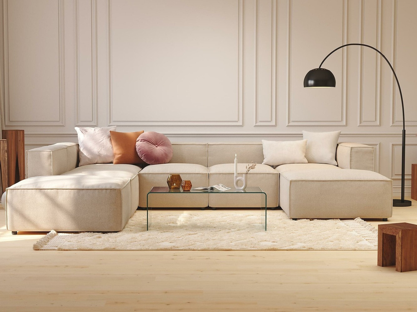 Modularna kutna garnitura Torbalo 107 (Grande 03)