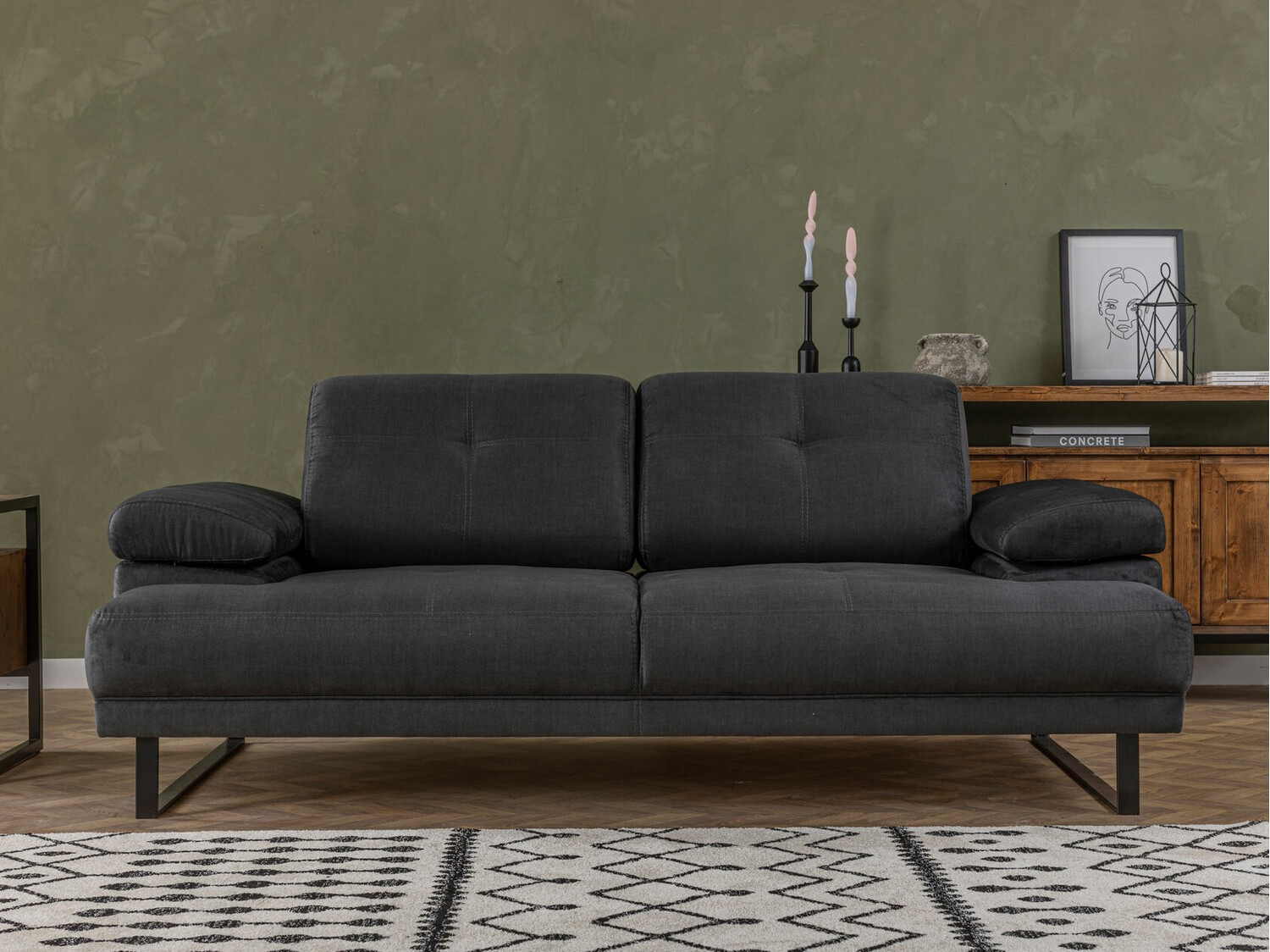 Sofa Altadena 158 (Antracit)