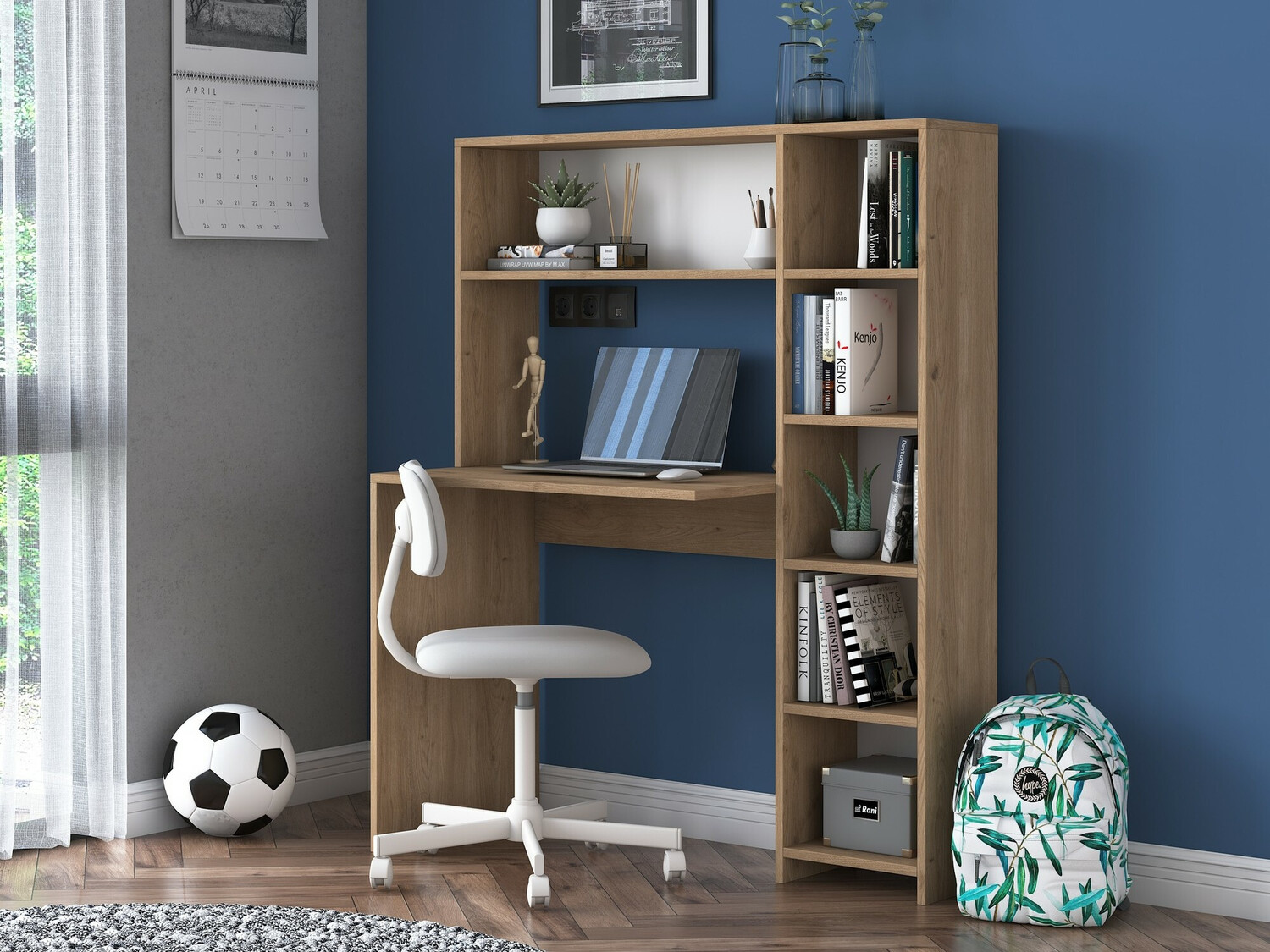 Uredski stol Kailua 243 (Hrast)