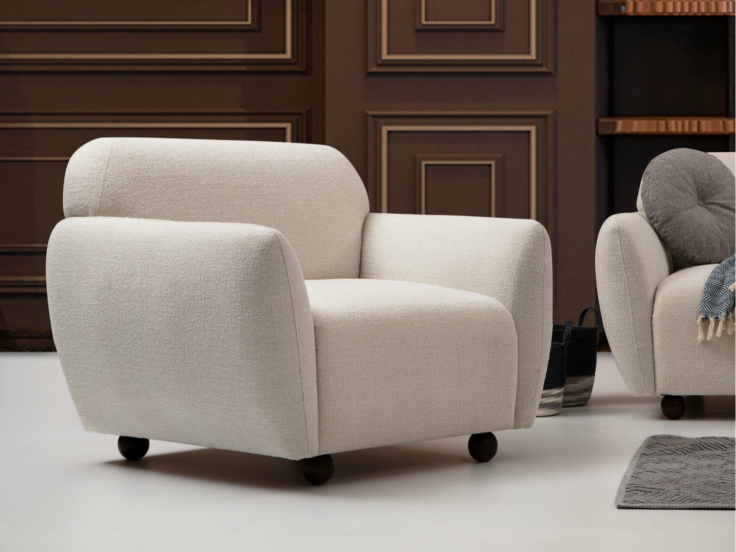 Fotelja Altadena 187 (Krem)