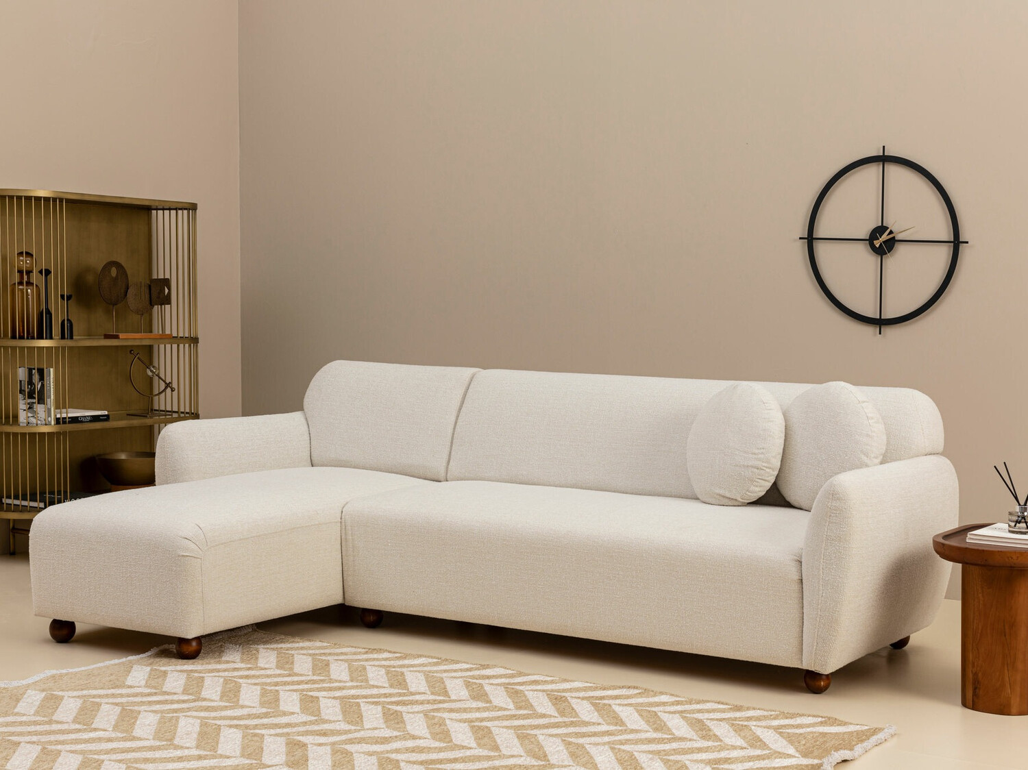 Kutna garnitura Altadena 189 (Bijela)