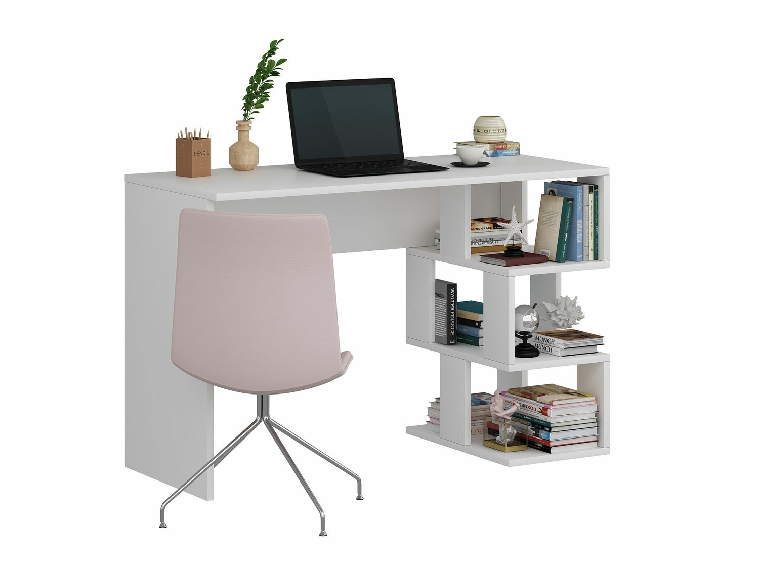 Uredski stol Kailua 287 (Bijela)