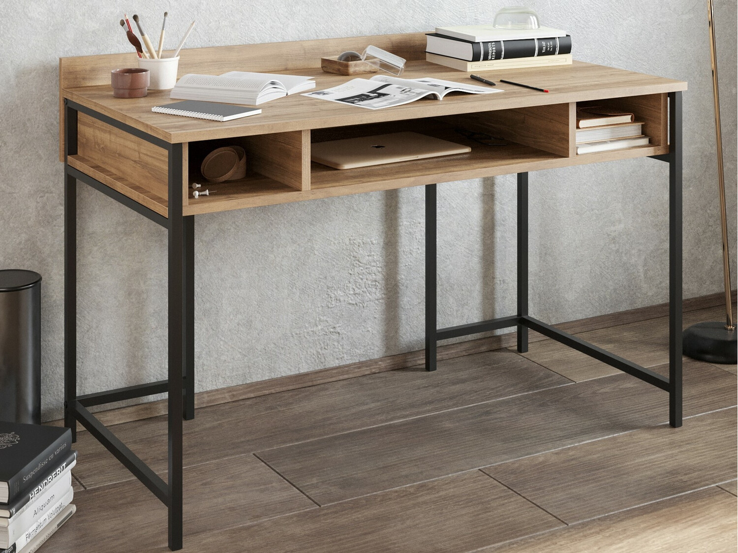 Uredski stol Kailua 294 (Orah + Crna)