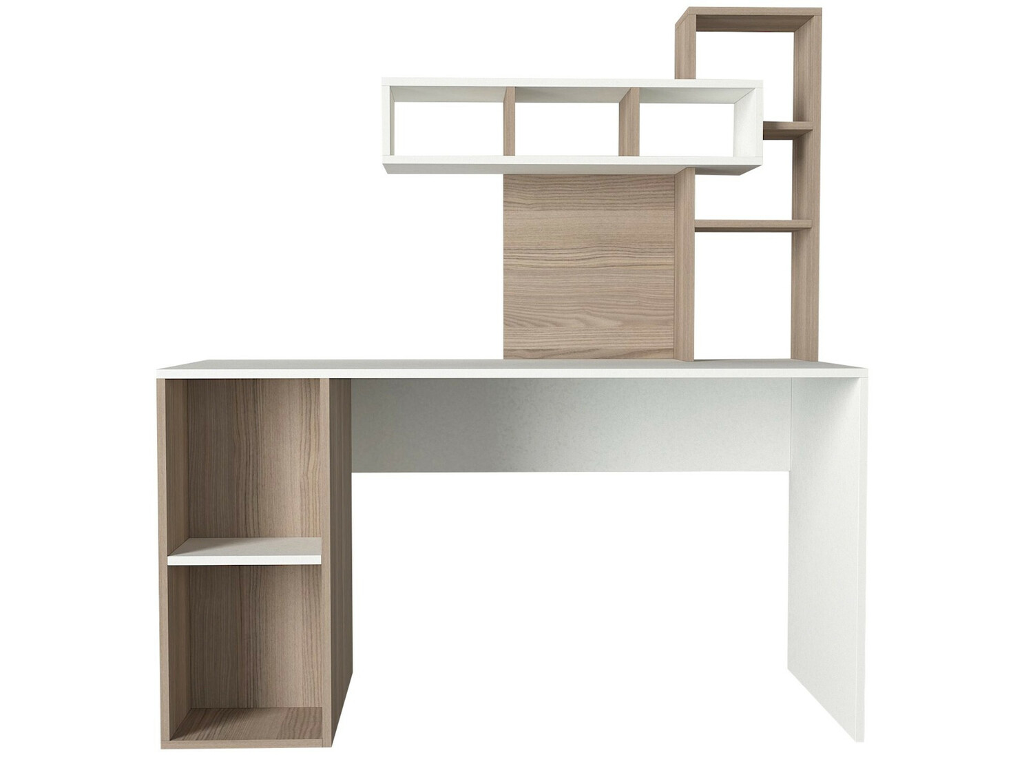 Uredski stol Kailua 296 (Svijetlo smeđa + Bijela)