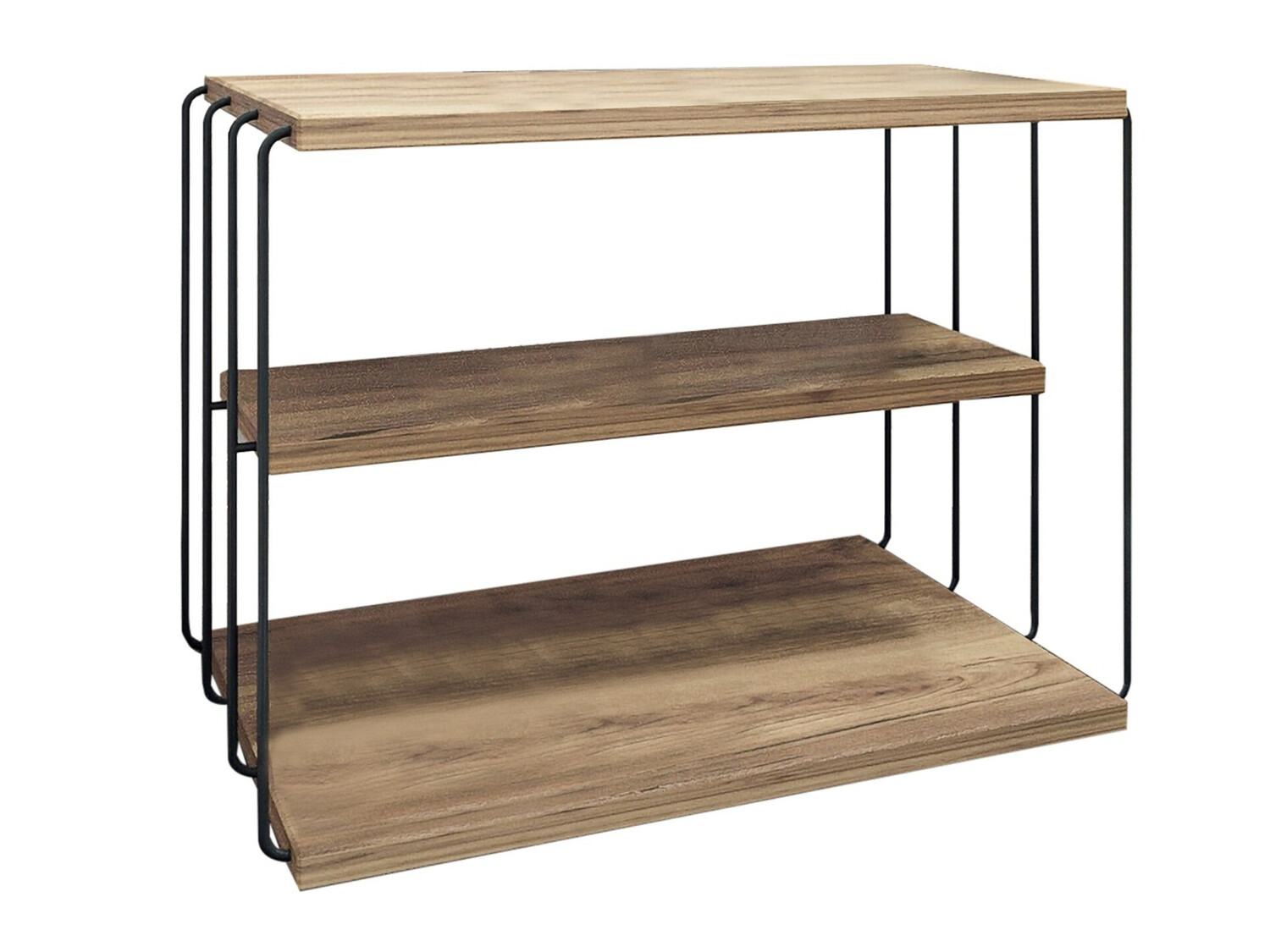 Pomoćni stolić Kailua 381 (Crna + Bor)