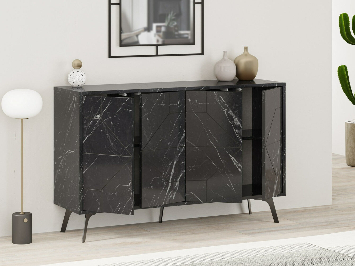 Ormarić Kailua 416 (Crni mramor)