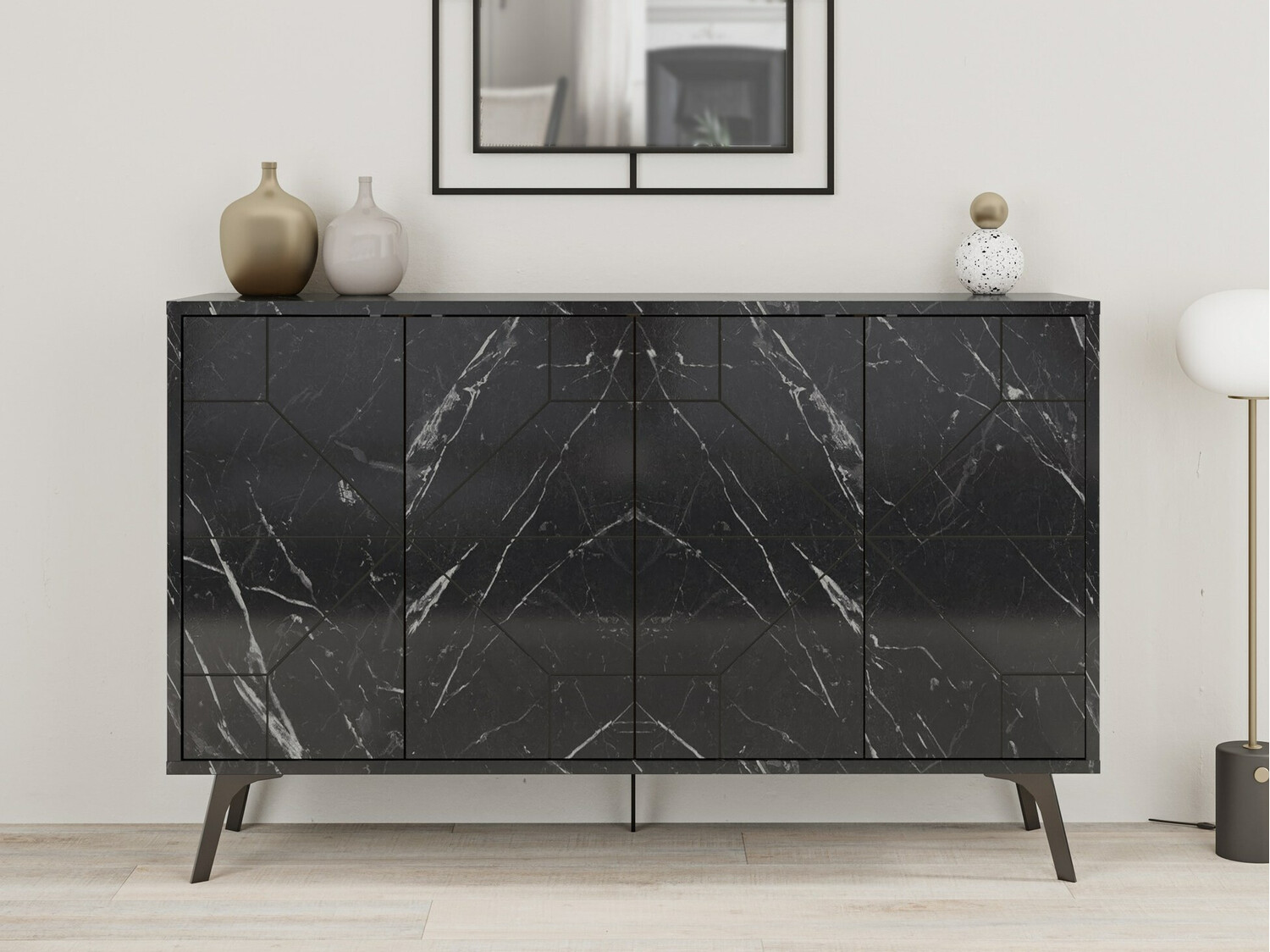 Ormarić Kailua 416 (Crni mramor)