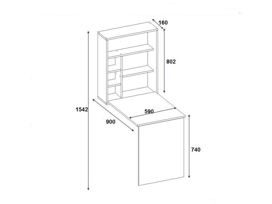 Uredski stol Kailua 399 (Hrast)