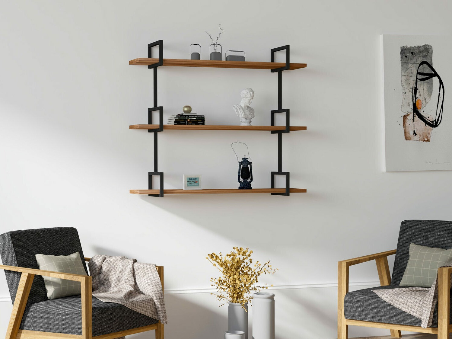 Zidna polica Kailua 437